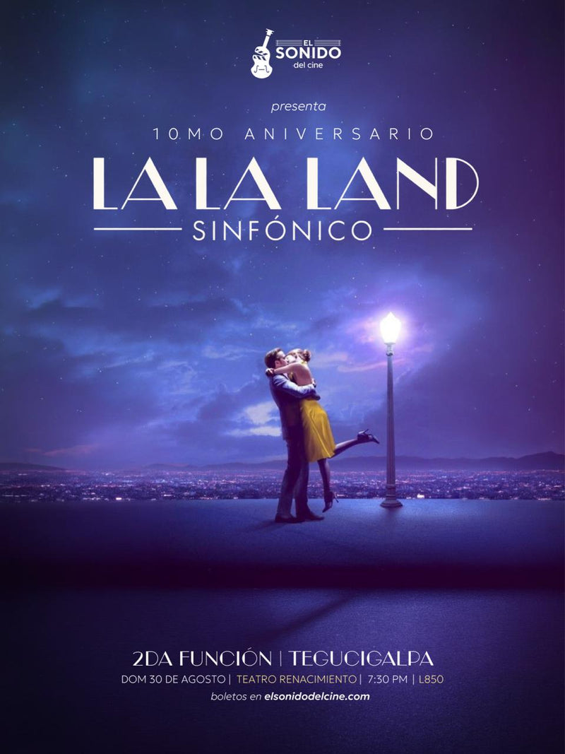 La La Land Sinfónico Funcion Domingo